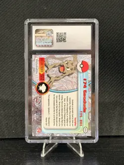 2000 Topps Pokemon Geodude Chrome Series 1 #74 CGC 10 Gem Mint Trading Card NM - Image 4