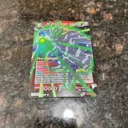 SS Broly Brawn Amplified BT13 PRERELEASE Foil Dragon Ball Super Card Game | NM - Image 4
