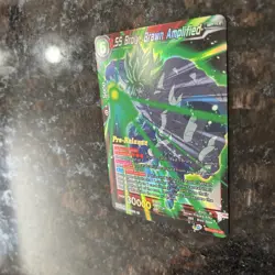 SS Broly Brawn Amplified BT13 PRERELEASE Foil Dragon Ball Super Card Game | NM - Image 5