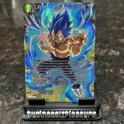 Vegeta Royal Evolution Alternate Art Foil Dragon Ball Super Card Game | LP/NM - Image 1