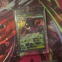 Pokemon Mega Gengar GX Holo Card Ghost Type 350 HP 230 Attack TCG - Image 1