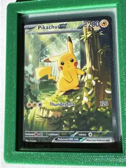 Ascended Heroes Forest Pikachu Ex #276/217 NM SIR Pokemon Card - Image 1