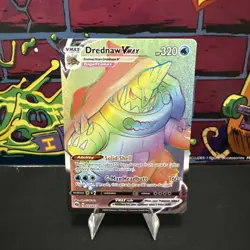 Pokemon TCG Drednaw VMAX Secret Rare Full Art Card Champions Path 075/073 - Image 1