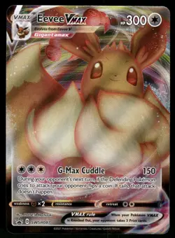 #SWSH087 Eevee VMAX SWSH: Sword & Shield Promo Cards - Image 1