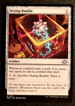 Vexing Bauble #212 (NM) Modern Horizons 3 MH3 Magic MTG - Image 1