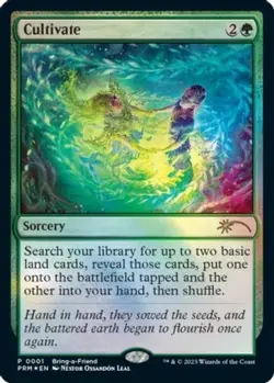 Cultivate (Bring-a-Friend Promo) - Foil NM, English MTG Unique & Misc Promos - Image 1