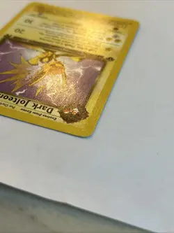 Dark Jolteon - 38/82 Pokemon Team Rocket - 1st Edition LP - Image 5