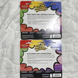 Pokemon Ascended Heroes Erika's Tangela & Larry's Komala Kit Sealed Promo Set - Image 2