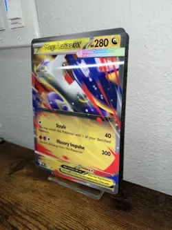 JUMBO Mega Latias ex Oversized Lenticular MEP011 Promo Card Pokemon NM - Image 2