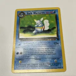 Pokemon Dark Wartortle 46/82 1st Edition Team Rocket Pokemon Card NM - Image 2