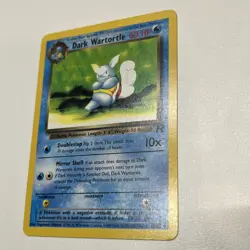 Pokemon Dark Wartortle 46/82 1st Edition Team Rocket Pokemon Card NM - Image 3