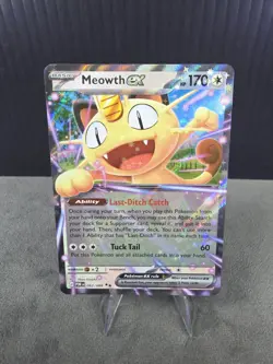 Meowth EX 062/088 ME: Perfect order Double Rare Pokemon TCG NM English 🔥 - Image 1