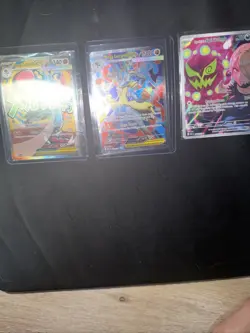 Pokemon TCG Mega LUCARIO lot Of 2 Plus Cynthia’s Spiritomb Full Art 🔥 3 Cards - Image 1