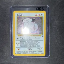 Clefairy 6/130 Base Set 2 Holo Pokemon Card - Image 3