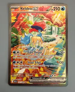 Pokemon Keldeo EX 167/086 Sv: White Flare Special Illustration Rare Full Art 21… - Image 1