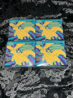 Pokemon TCG - Ascended Heroes ETB Elite Trainer Box LOT OF FOUR— NEW & SEALED - Image 1