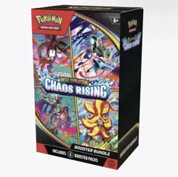 Pokemon TCG Chaos Rising Booster Bundle Presale Sealed - Image 1