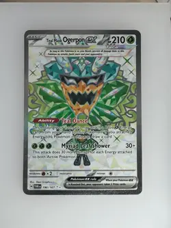 2024 Pokemon Twilight Masquerade Teal Mask Ogerpon ex 190/167 - Image 1
