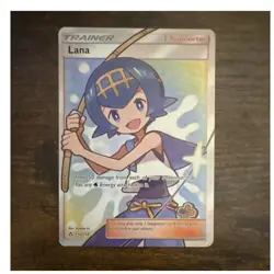 Pokemon Lana (Full Art) 150/156 Sm-Ultra Prism Ultra Rare Holo - Image 1