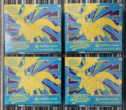 4x Pokemon TCG Ascended Heroes Pokemon Center ETB - Image 1