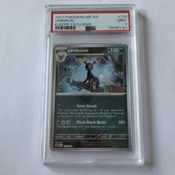 Pokemon Umbreon PSA 9 Obsidian Flames Europe Exclusive Reverse Holo - Image 1