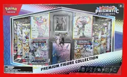 1 Pokemon TCG PRISMATIC EVOLUTIONS FIGURE COLLECTION SEALED - Image 1
