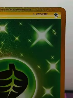 Grass Energy 283/264 Gold Secret Rare Fusion Strike Pokemon (NEAR MINT) - Image 5
