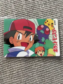 Full Artwork Snorlax Pika 403 Pokemon Vintage Prism Vending Sticker NM US SELLER - Image 2