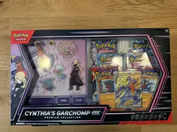 Pokemon TCG Cynthia's Garchomp ex Premium Collection Box Pokemon - NEW - Image 1
