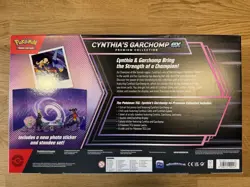 Pokemon TCG Cynthia's Garchomp ex Premium Collection Box Pokemon - NEW - Image 2