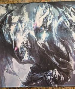 Blue Eyes White Dragon TCG Playmat - Yu-gi-oh! Play Mat - CCG Playmat 24x14 New - Image 5