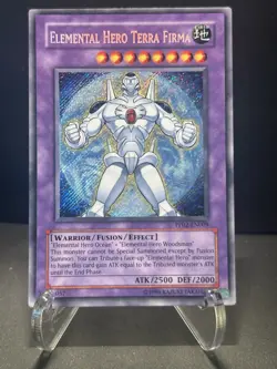 YuGiOh-Elemental Hero Terra Firma - PP02-EN009 - Secret Rare Yugioh - Image 1