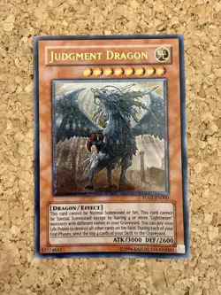Judgment Dragon Ultimate UTR TU01-EN000 Turbo Pack Booster One Pack Unlimited NM - Image 1