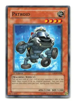 Patroid - CRV-EN006 1st Edition - YuGiOh-LP - Image 1