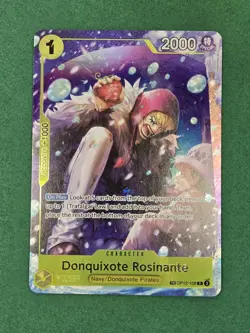 One Piece: Donquixote Rosinante Alt Art OP12-108 TR The Azure Sea's Seven - Image 3