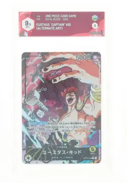 One Piece Card Game - Eustass "Captain" Kid (L AA) OP10-099 - GRAAD 9.5 JAP 2025 - Image 1