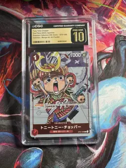 2022 ONE PIECE JP TONY TONY CHOPPER MANGA ALT ART ST01-006 CGC 10 PRISTINE - Image 1