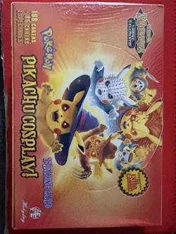2025 PIKACHU COSPLAY SEALED BOX - 30 SEALED PACKS Peru Edition - Image 1