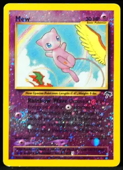 Mew #1/18 Southern Islands VLP Swirl Pokemon Card - Image 1