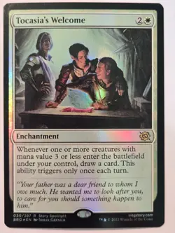 MTG Tocasia's Welcome The Brothers' War 030/287 Foil Rare - Image 2