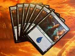 MTG 7 x Island (0280) Outlaws of Thunder Junction Near-Mint Basic Land!! - Image 1