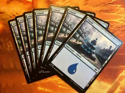 MTG 7 x Island (0279) Outlaws of Thunder Junction Near-Mint Basic Land!! - Image 1