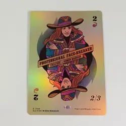 (NM-) Professional Face-Breaker Rainbow Foil 1706 Secret Lair Poker Faces MTG - Image 3