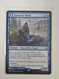Mtg - Glasspool Mimic - Zendikar Rising (ZNR) - Rare - #60 - NM - Image 1