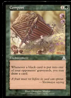 MTG Compost LP Light Play Urza's Destiny [1382] - Image 1