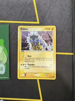 Pokemon TCG Raikou 3/17 POP Series 2 Promo Holo Rare 250🔥HP🔥 - Image 1