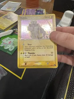 Pokemon TCG Raikou 3/17 POP Series 2 Promo Holo Rare 250🔥HP🔥 - Image 2