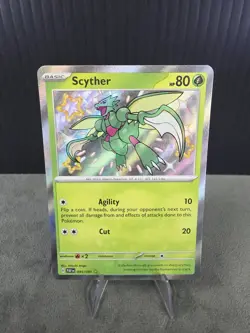 Scyther 095/091 SV: Paldean Fates Holo Rare *Shiny* Pokemon TCG NM English 🔥 - Image 1