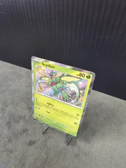 Scyther 095/091 SV: Paldean Fates Holo Rare *Shiny* Pokemon TCG NM English 🔥 - Image 3