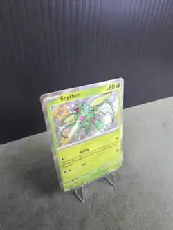 Scyther 095/091 SV: Paldean Fates Holo Rare *Shiny* Pokemon TCG NM English 🔥 - Image 5